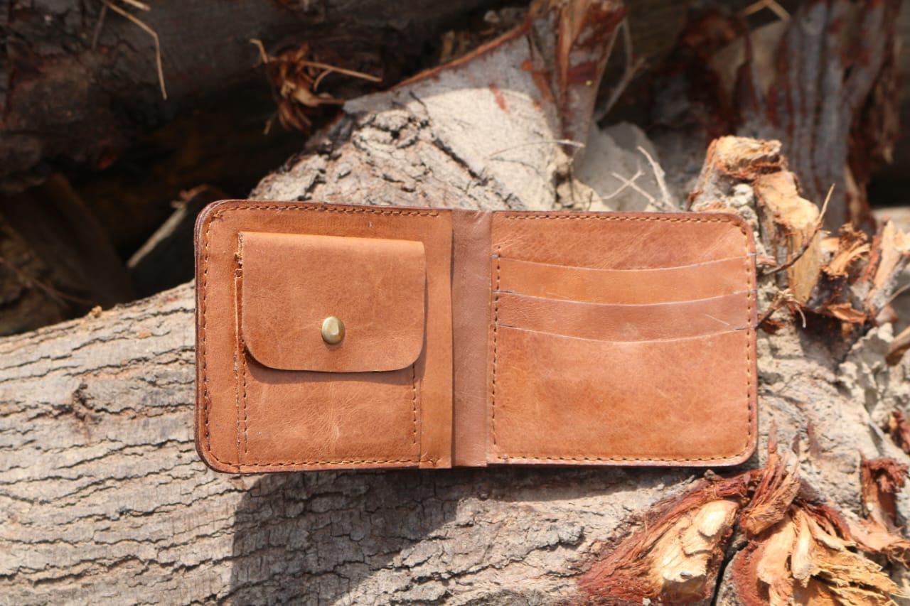 Tannor brown leather wallet