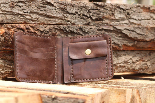 Brixton leather wallet